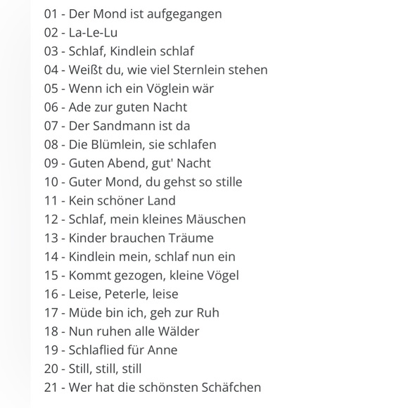 Tonie for Toniebox with 21 German Good Night Songs - Picture 4 of 5